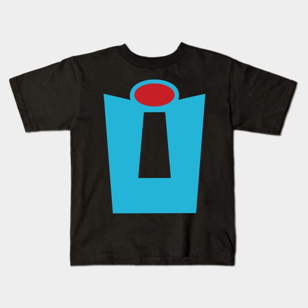 Vintage Incredible Hero Kids T-Shirt by MrZsasz